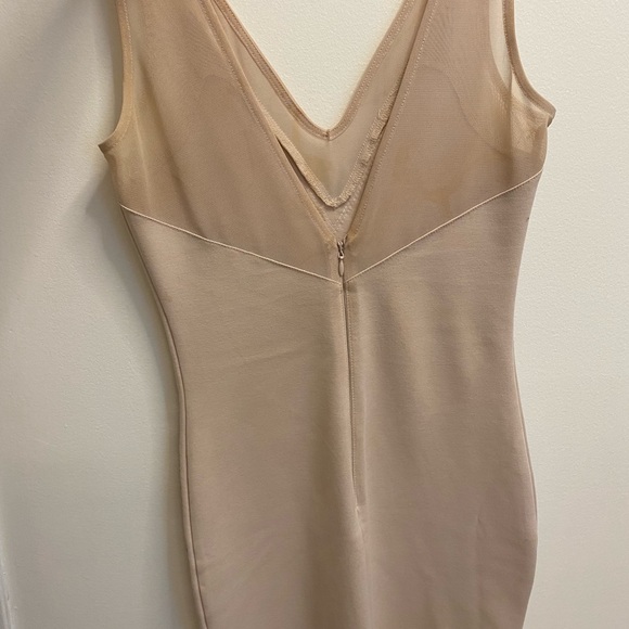 Locally made sequin cocktail dress - champagne nude colour - Picture 5 of 5